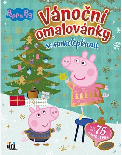 Colora e divertiti di Natale con adesivi – Peppa Pig