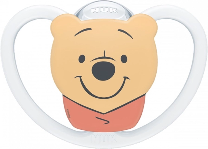 NUK Perfect Match Air Disney succhietto Winnie the Pooh 6–18 mesi bianco