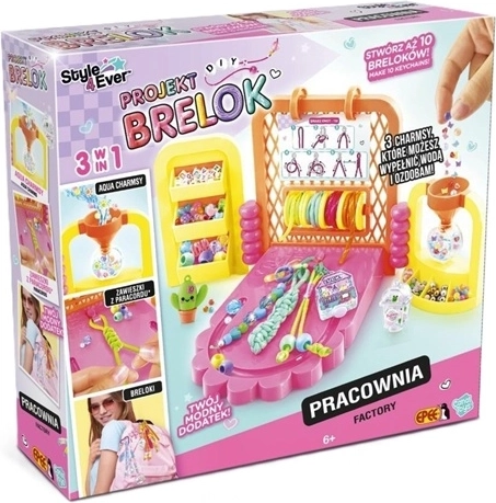 EPEE Projekt Brelok Pracownia set creativo per realizzare un portachiavi