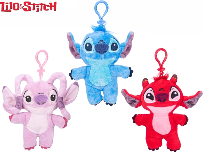 Portachiavi peluche Lilo & Stitch 13 cm