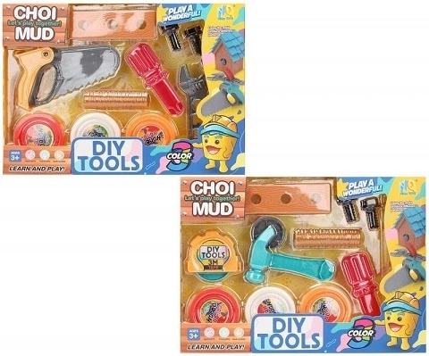 Set creativo di plastilina con attrezzi per bambini