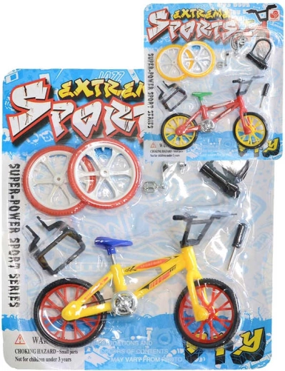 Bici BMX freestyle Xtreme sports da assemblare con viti 13 cm