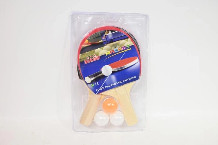 Set da ping pong (2 racchette + 3 palline)