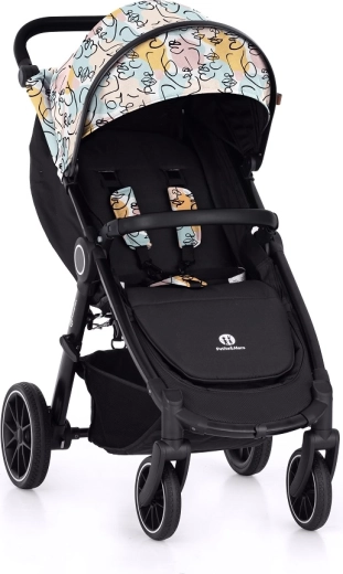 Petite&Mars passeggino sportivo Street+ RWS black limited 100 faces