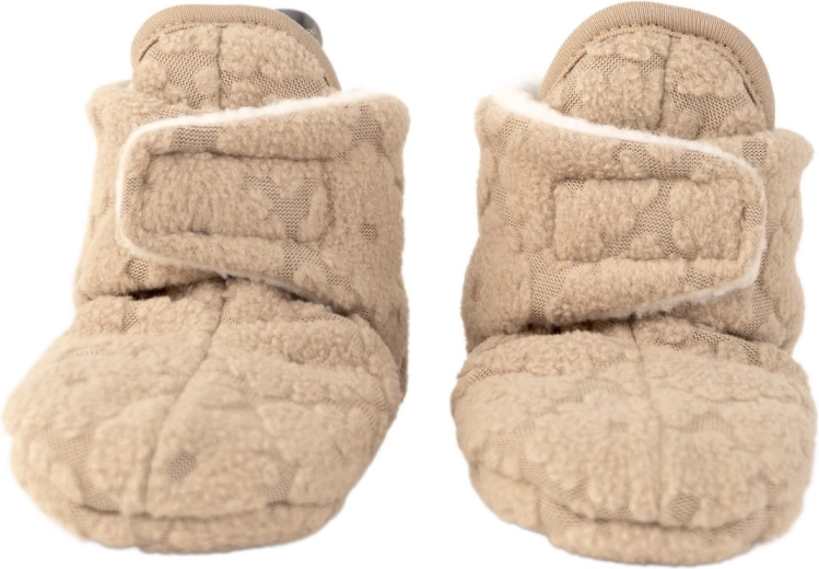 Scarpine per bambini Lodger Slipper Folklore Fleece beige 3–6 mesi