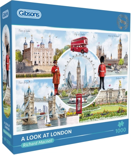 Puzzle Gibsons veduta di Londra 1000 pezzi