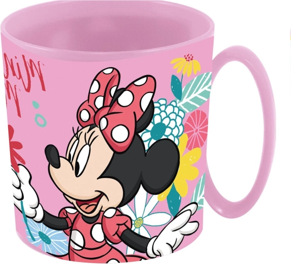 Tazza per bambini 350 ml Minnie in plastica rosa