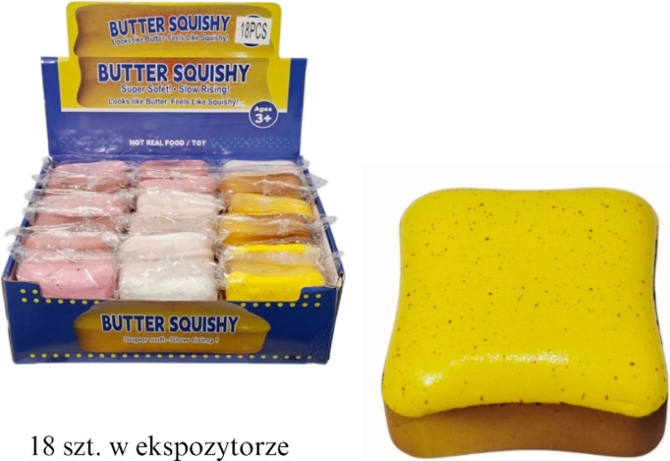 Giocattolo antistress toast - 1 pezzo