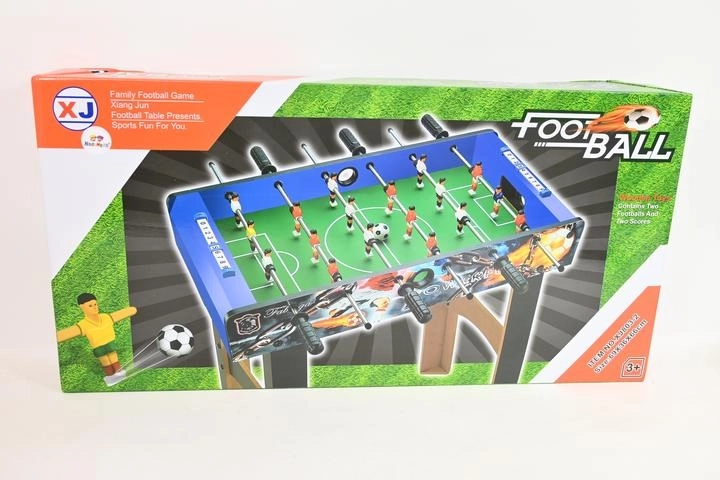 Calcio balilla da tavolo in legno per giocare a casa