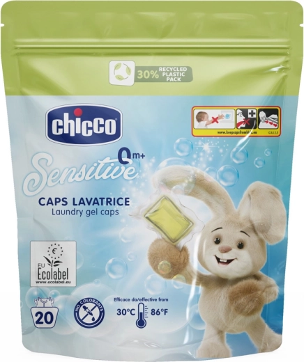 Capsule per bucato CHICCO Baby Sensitive, 20 pz