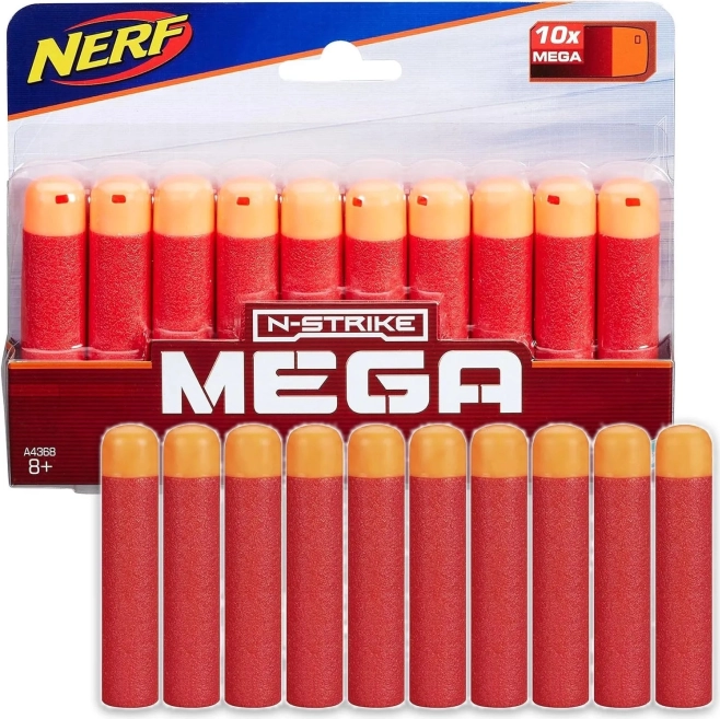 Nerf N-Strike Mega dardi di ricambio 10 pz