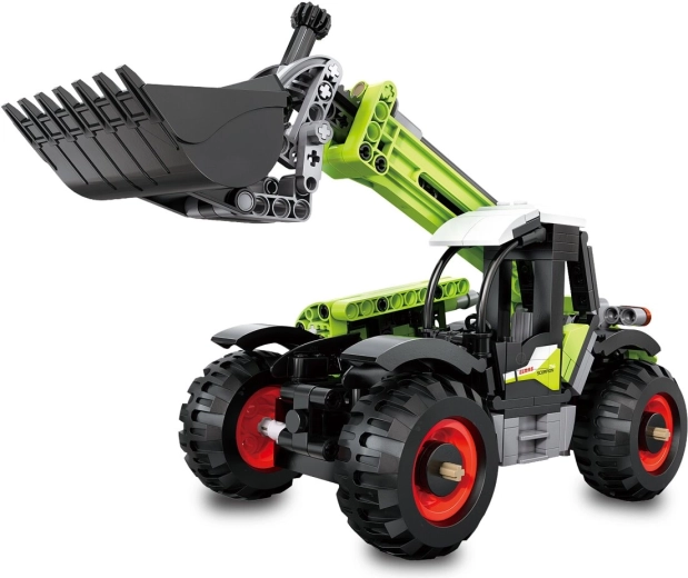 Set da costruzione del sollevatore telescopico Claas Scorpion 756 in scala 1:24