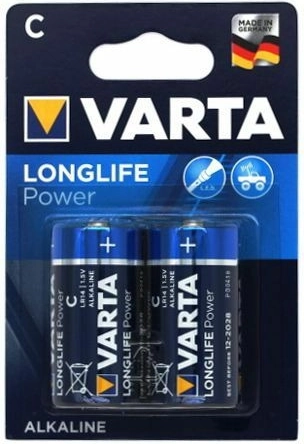 Batterie alcaline VARTA Longlife Power C (2 pz)