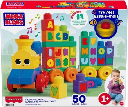 Fisher-Price trenino musicale con blocchi ABC