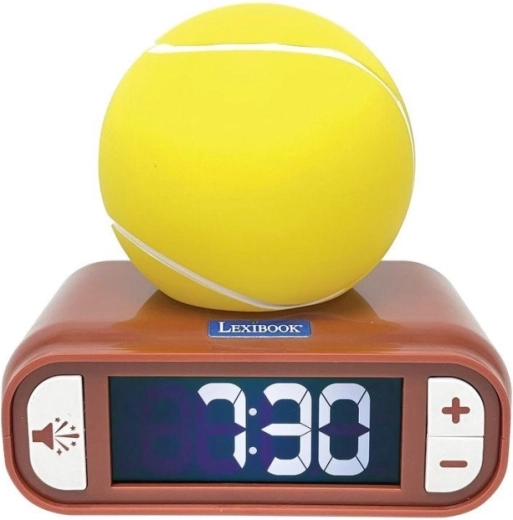 Sveglia Lexibook tennis con pallina luminosa