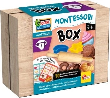 Lisciani Montessori box – set per la preparazione dei biscotti