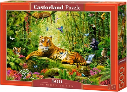 Puzzle 500 Pezzi Sua Maestà Tigre