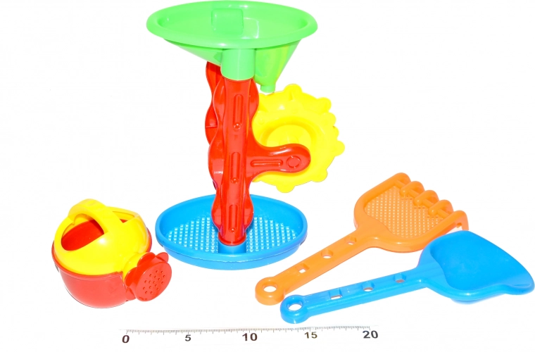 Set da sabbia 22 cm, 4 pezzi