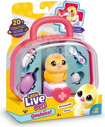 Little Live Pets Ouchies pulcino interattivo Chirpy