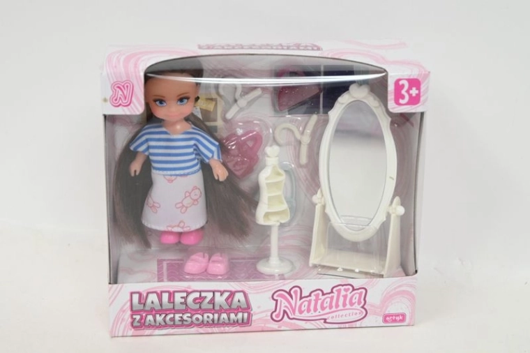 Bambola Natalia con guardaroba