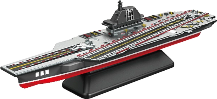 Portaerei militare III 1:64 (12,5 cm) con base