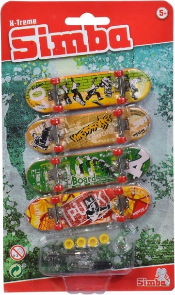 Mini set da skateboard X-Treme 4 pezzi