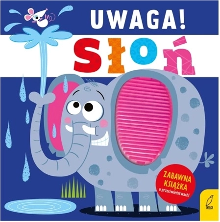 Attenzione, elefante! – libro sensoriale per i più piccoli