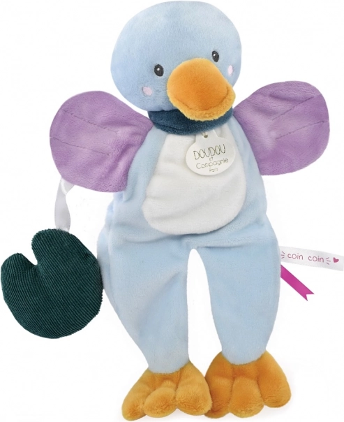Set regalo Doudou - paperella di peluche con foglia di ninfea