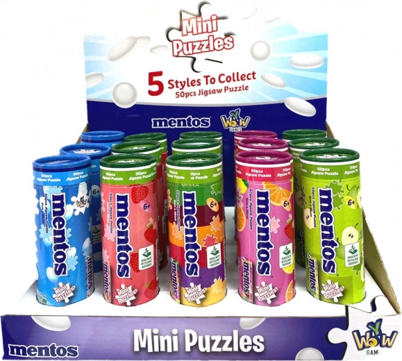 Mini puzzle Mentos 50 pezzi