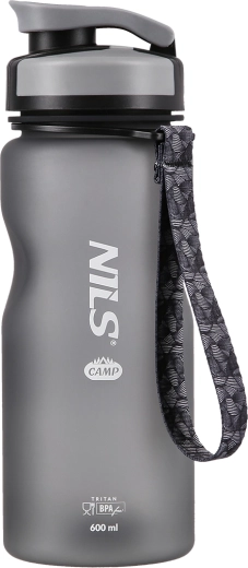 Borraccia in Tritan NILS CAMP 600 ml nera