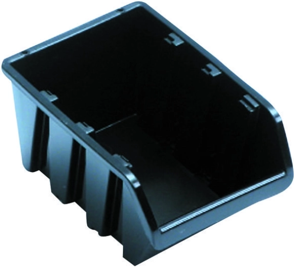 Scatola di stoccaggio 238 × 158 × 120 mm, nera