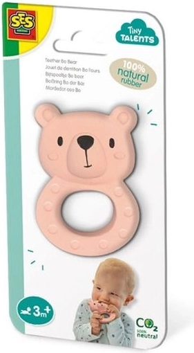 Massaggiagengive SES a forma di orsetto in 100% gomma naturale