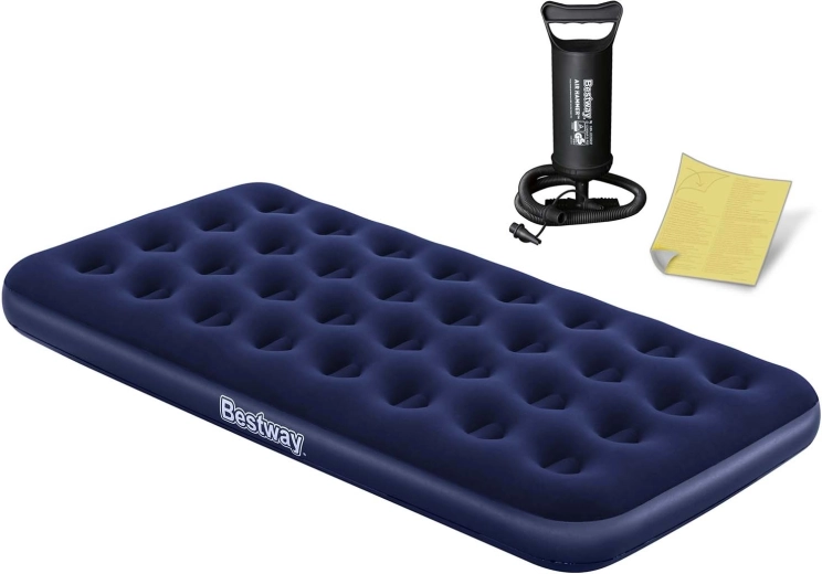 Materasso gonfiabile 188 × 99 × 22 cm con pompa a leva BESTWAY