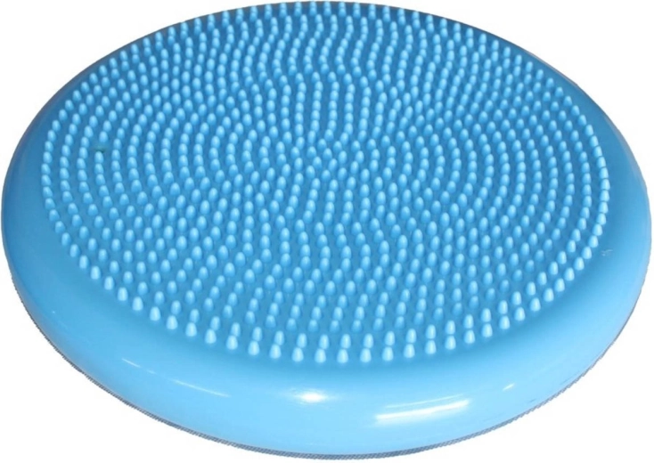 Merco Cushion cuscino/pedana gonfiabile bilanciamento massaggiante bifacciale blu 33 cm