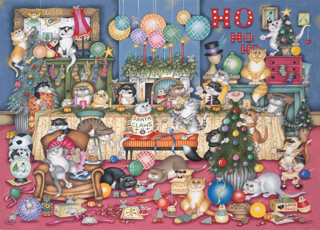 Puzzle Feste dei Gatti 1000 pezzi