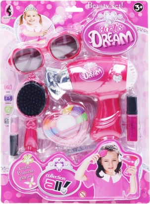 Set cosmetico rosa per bambini
