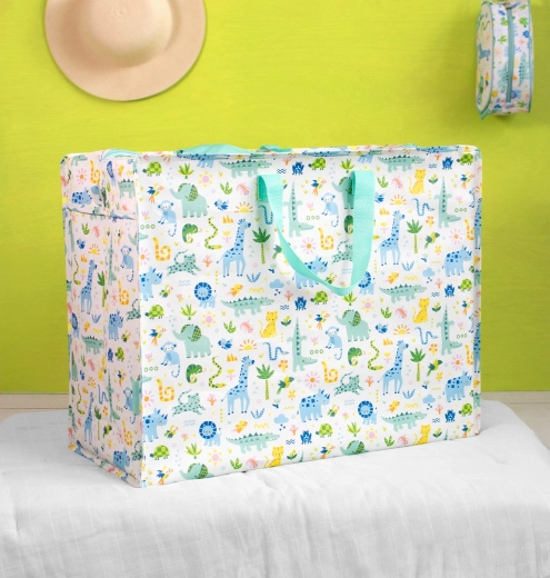 A Little Lovely Company borsa portaoggetti XL – giungla