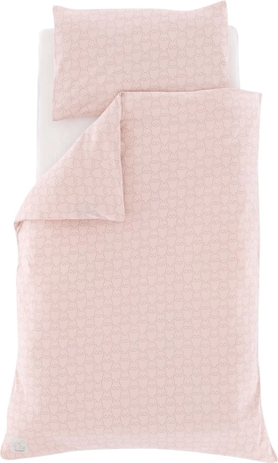 Träumeland biancheria da letto in jersey Kuschelhase Beige 100 × 135 cm + 40 × 60 cm
