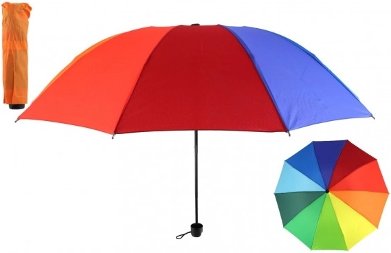 Ombrello pieghevole arcobaleno