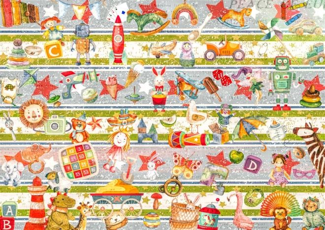 puzzle enjoy negozio di giocattoli 1000 pezzi