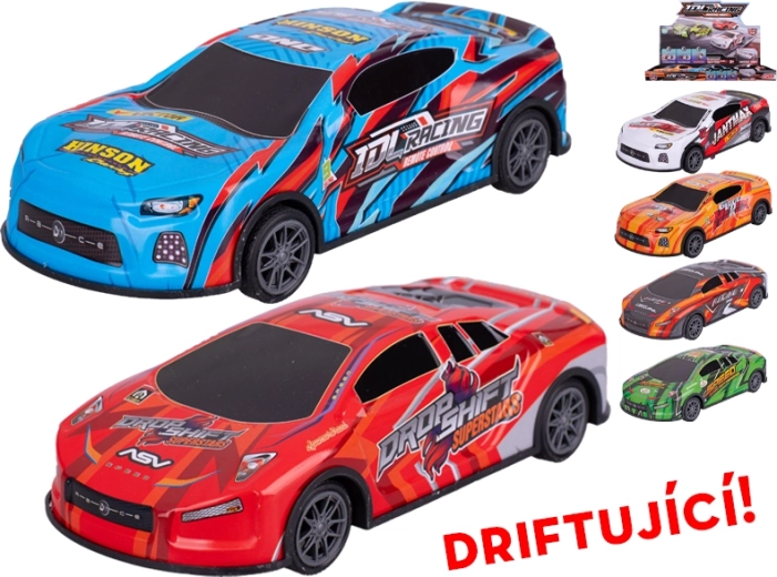 Auto da drifting a inerzia 17,5 cm