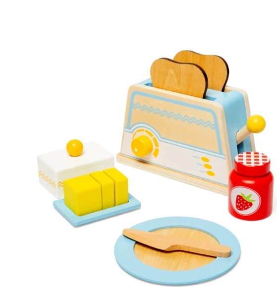 Set colazione in legno per bambini