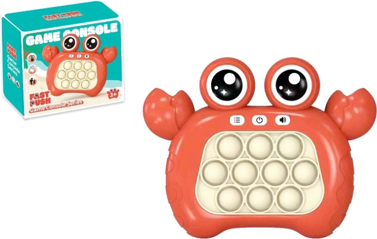 Granchio interattivo – gioco elettronico di memoria con pulsanti pop it