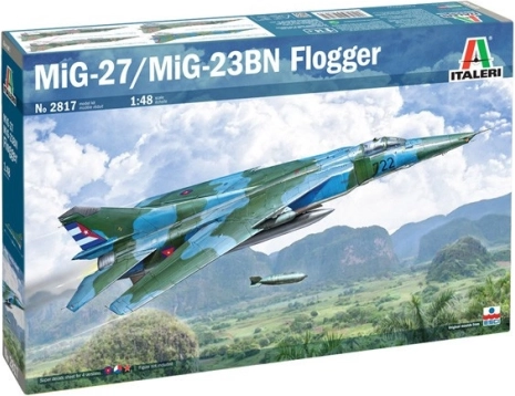 Modello in plastica MiG-27/MiG-23BN Flogger 1/48