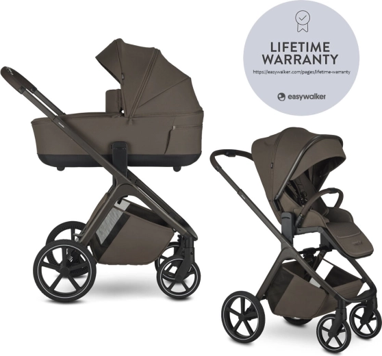 Easywalker Zoey passeggino combinato chestnut brown