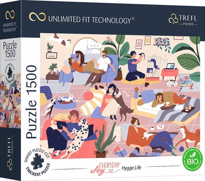 Puzzle TREFL UFT Everyday Joy – vita spensierata, 1500 pezzi