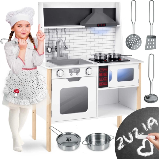 Cucina giocattolo interattiva in legno RICOKIDS RC-846