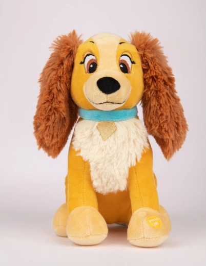 Peluche Lady con suono 20 cm (Lilli e il Vagabondo)