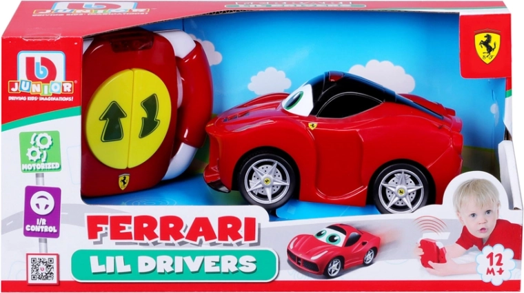 BB Junior RC LaFerrari, macchinina rossa telecomandata