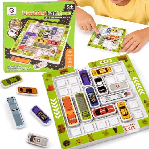 Gioco logico Parking – rompicapo scorrevole di parcheggio offline